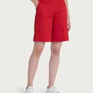 Bermuda con tasche e bottoni in Satin Power - Salsa