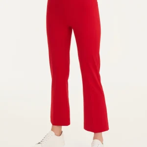 Pantalone flare alla caviglia in Satin Power - Salsa