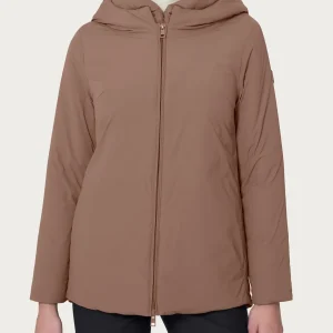 Piumerino 150 grammi imbottito in lana con cappuccio - Pine Bark