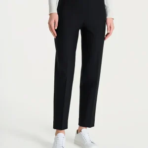 Pantalone a carota in Compact  - Nero