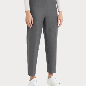 Pantalone a carota in Compact  - Ardesia Mel.