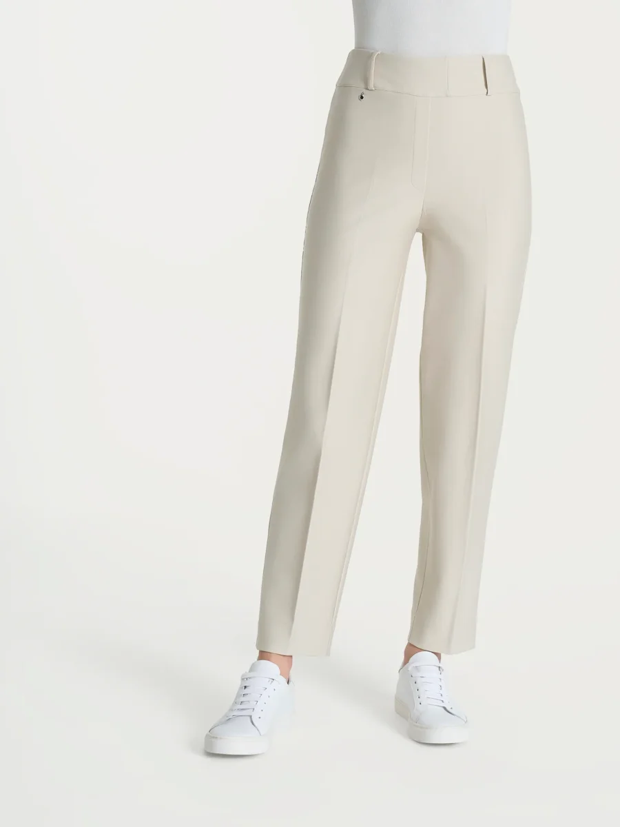 Pantalone a carota in Compact - Champignon