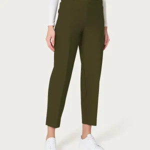 Pantalone a carota in Compact  - Dark Olive