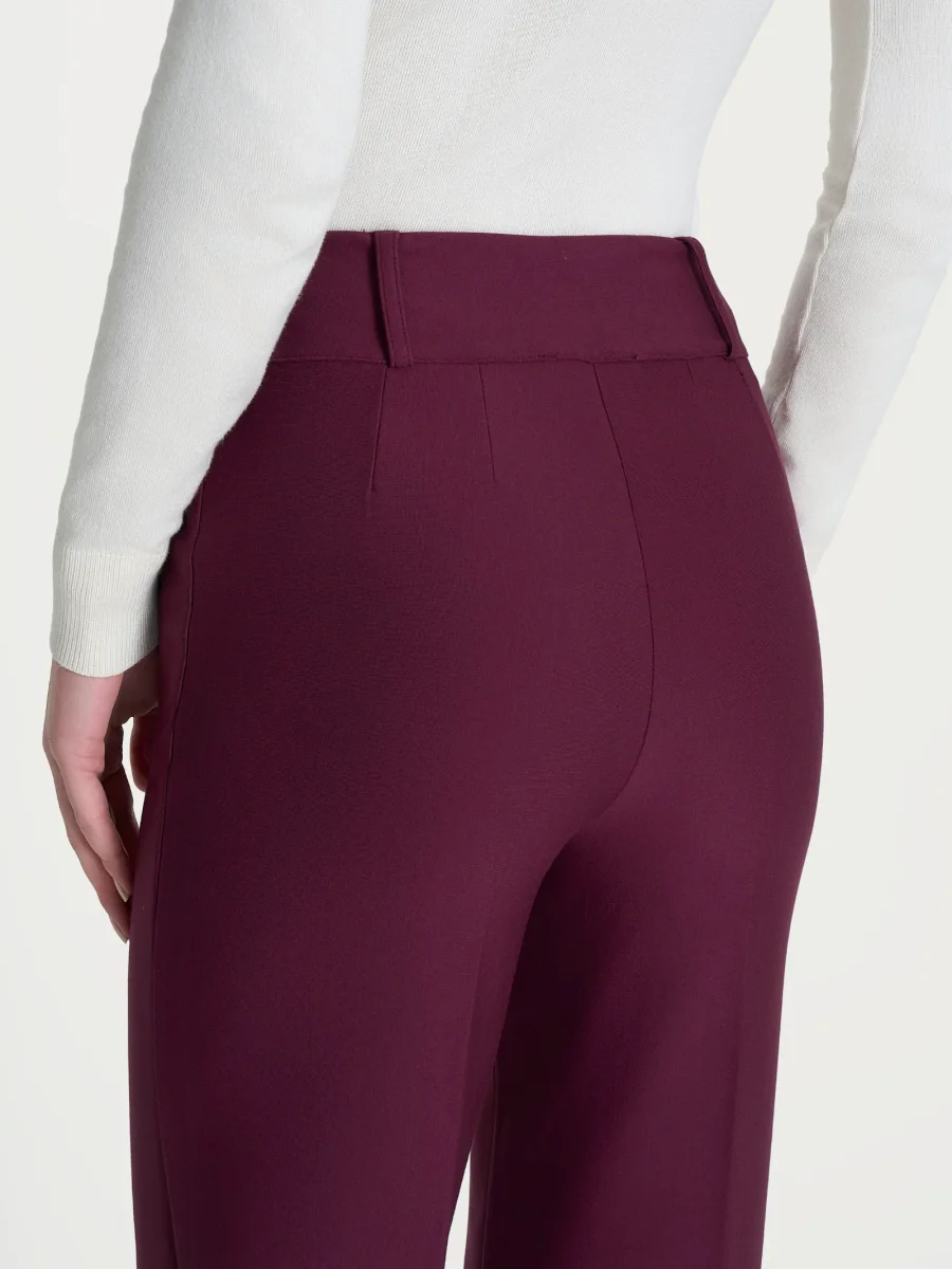 Pantalone a carota in Compact - Fig - immagine 4