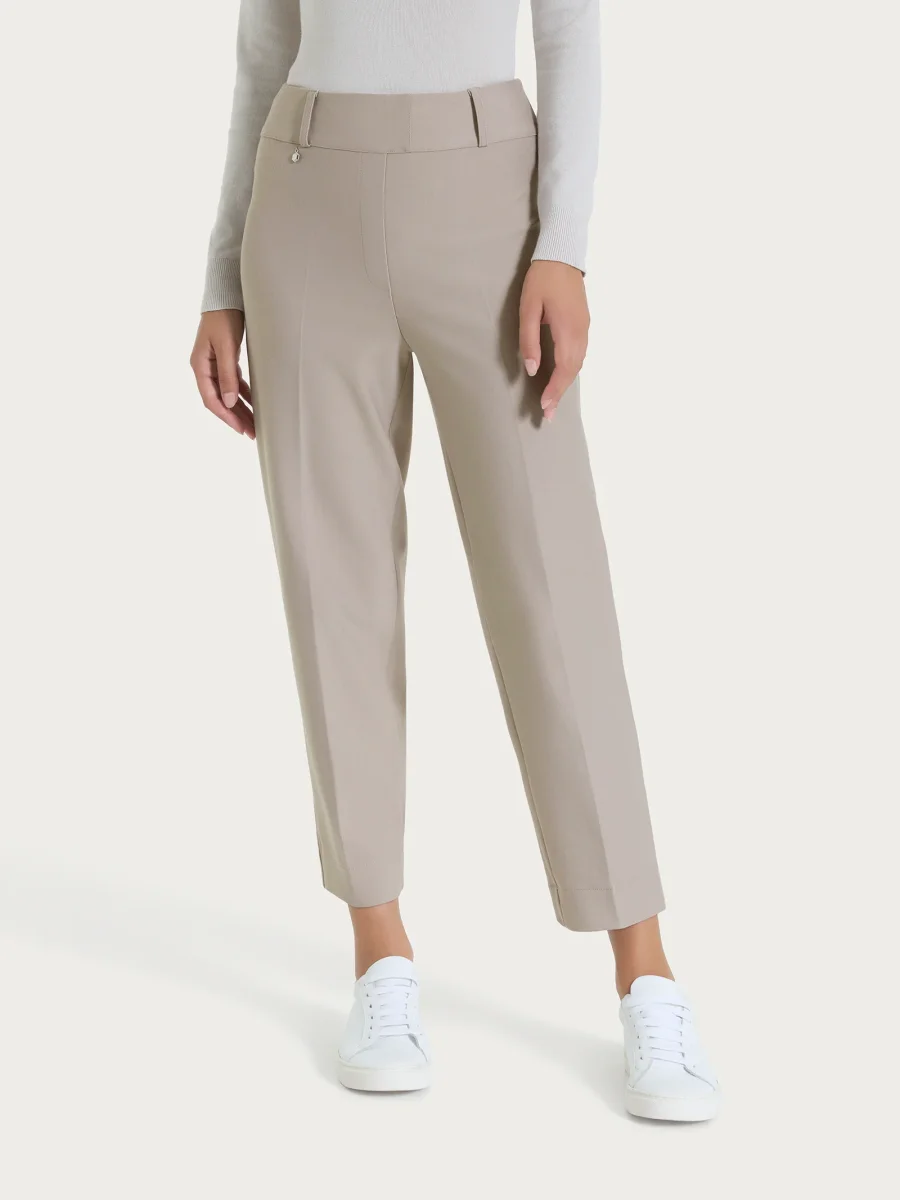 Pantalone a carota in Compact - String - immagine 2