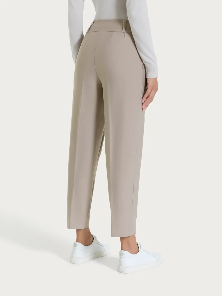 Pantalone a carota in Compact - String - immagine 3