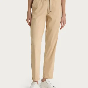 Pantalone jogger con tasche in Super Fresh - Irish Cream