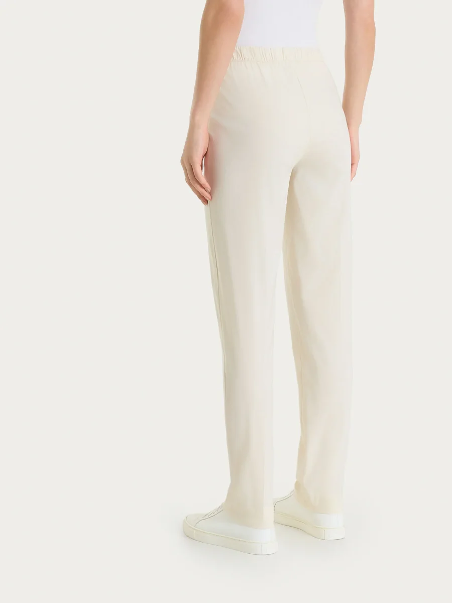 Pantalone jogger con tasche in Super Fresh - Whitecap Gray - immagine 5