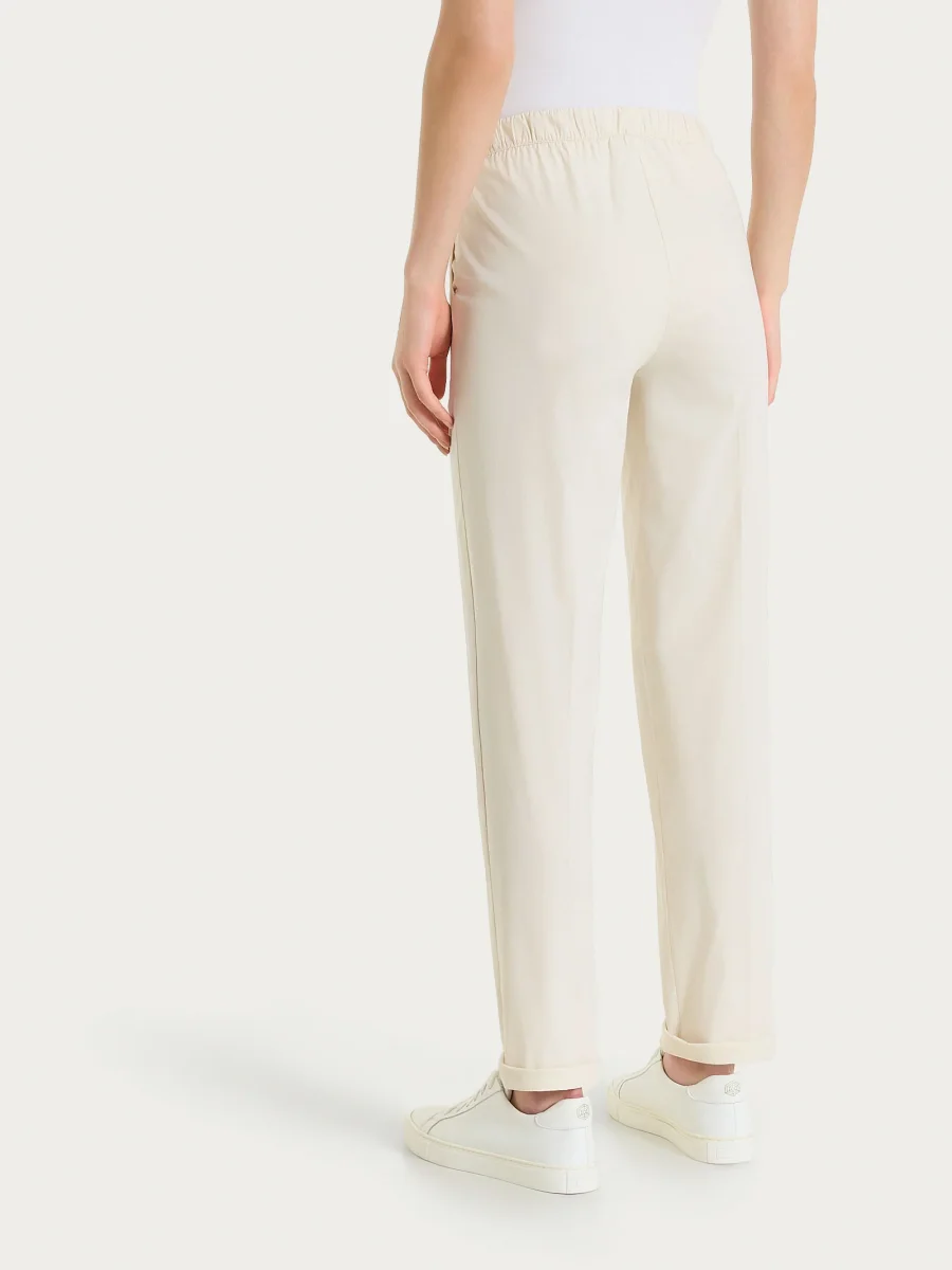 Pantalone jogger con tasche in Super Fresh - Whitecap Gray - immagine 7