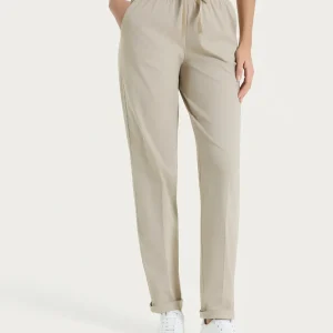 Pantalone jogger con tasche in Super Fresh - Crockery