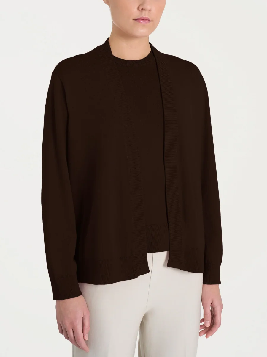 Cardigan corto Four Seasons - Chocolate Torte - immagine 2