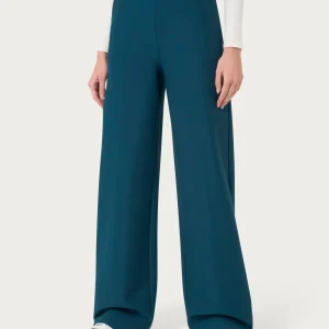 Pantalone a palazzo con tasche in Compact - Reflecting Pond
