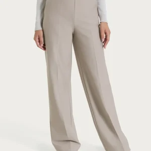 Pantalone a palazzo con tasche in Compact - String