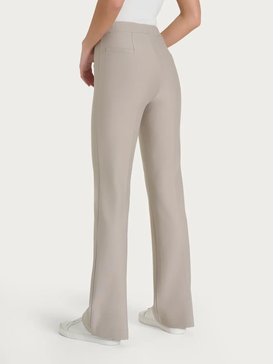Pantalone flare in tessuto Compact - String - immagine 3