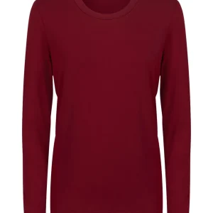 Maglietta girocollo in Eco Viscosa - Amarena