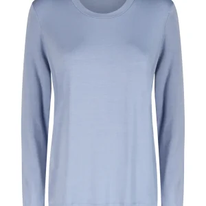 Maglietta girocollo in Eco Viscosa - Fluorite