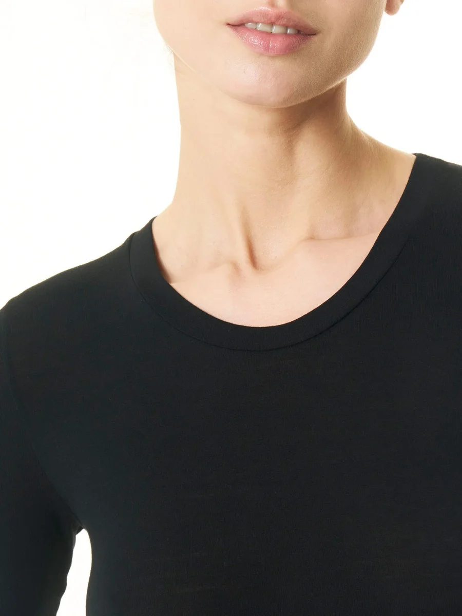 Maglietta girocollo in filato Tenderwool - Corda - immagine 5