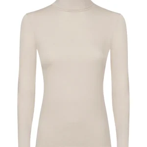 Maglietta con collo dolcevita in filato Tenderwool - Corda