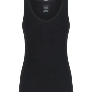 beYOUtiful - Canottiera in cotone elasticizzato extra fine - Nero