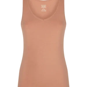 beYOUtiful - Canottiera in cotone elasticizzato extra fine - Nougat