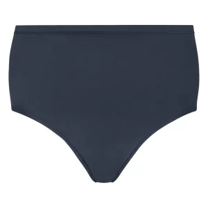beYOUtiful - Slip alto in cotone elasticizzato extra fine - Bleu Bipack