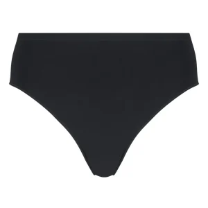 beYOUtiful - Slip alto in cotone elasticizzato extra fine - Nero Bipack