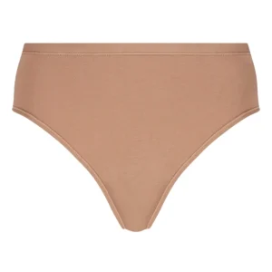 beYOUtiful - Slip alto in cotone elasticizzato extra fine - Nougat Bipack