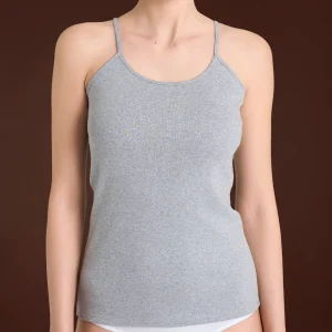 Thermo Cotton - Top in caldo cotone  - Argento Mel.