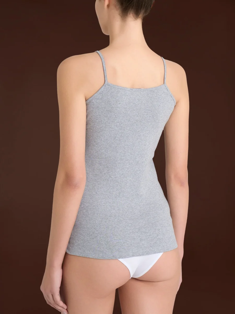 Thermo Cotton - Top in caldo cotone - Argento Mel. - immagine 3