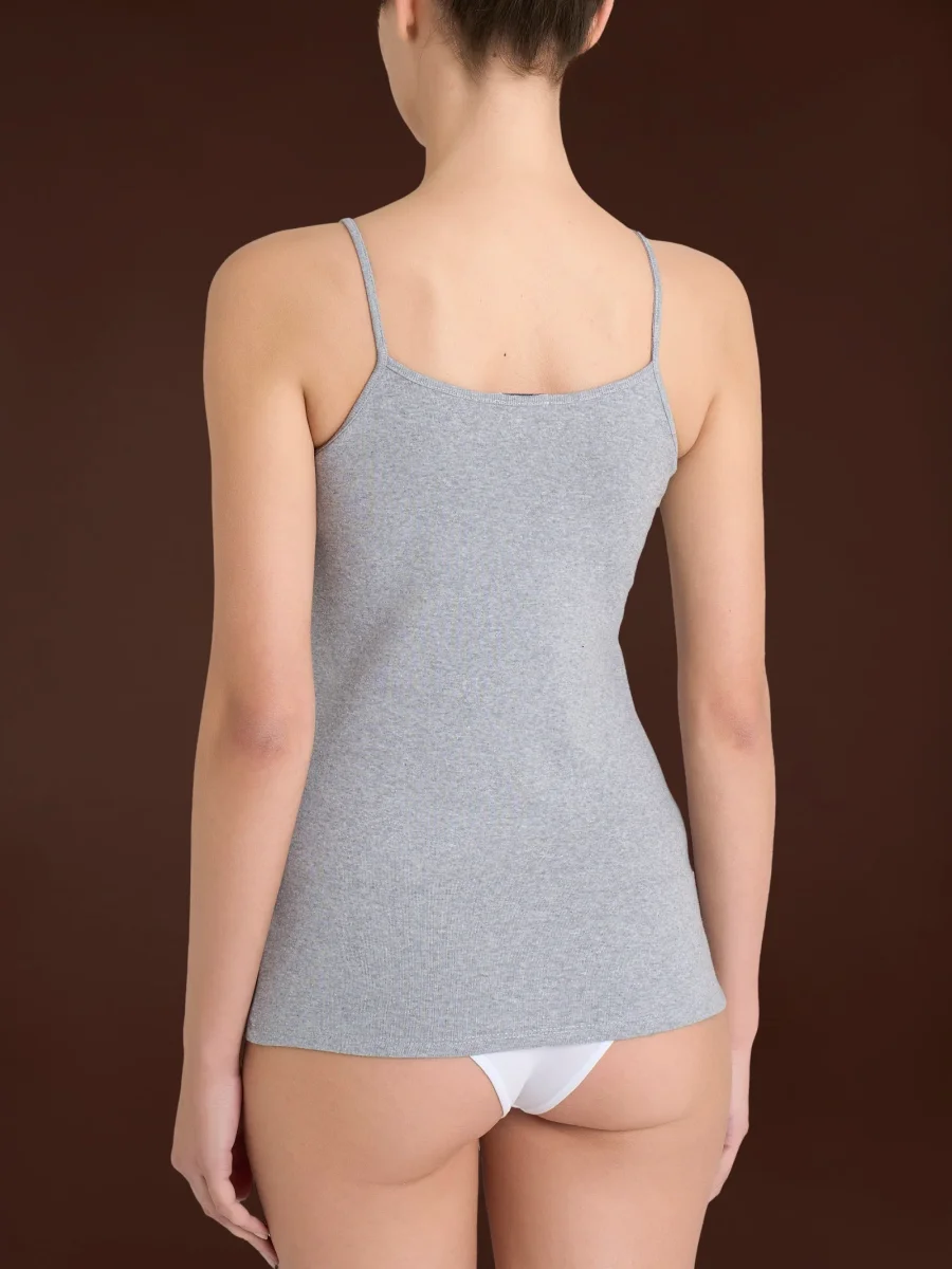 Thermo Cotton - Top in caldo cotone - Argento Mel. - immagine 3