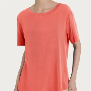 Maglietta con scollo a barchetta in Misto Viscosa - Dubarry