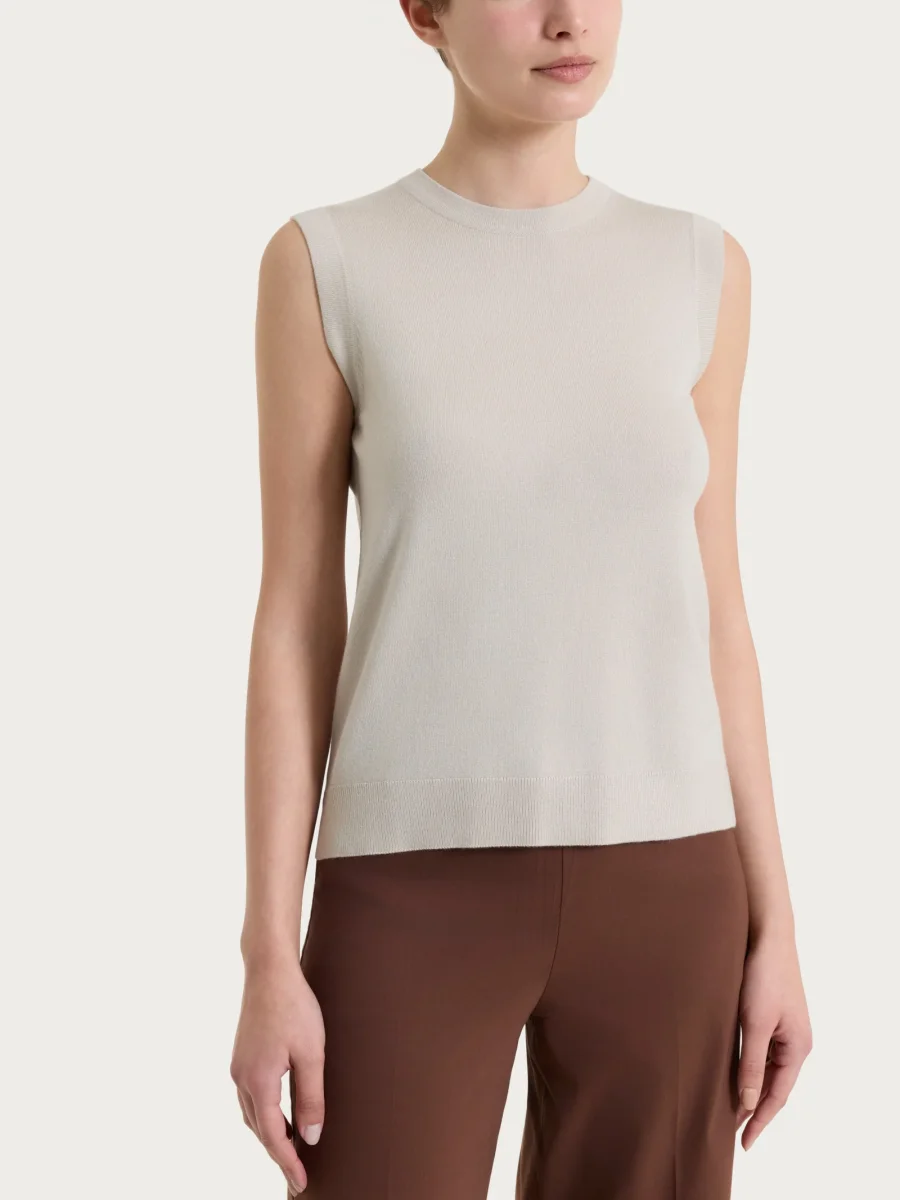 Smanicato corto in Summertime - Champignon - immagine 2