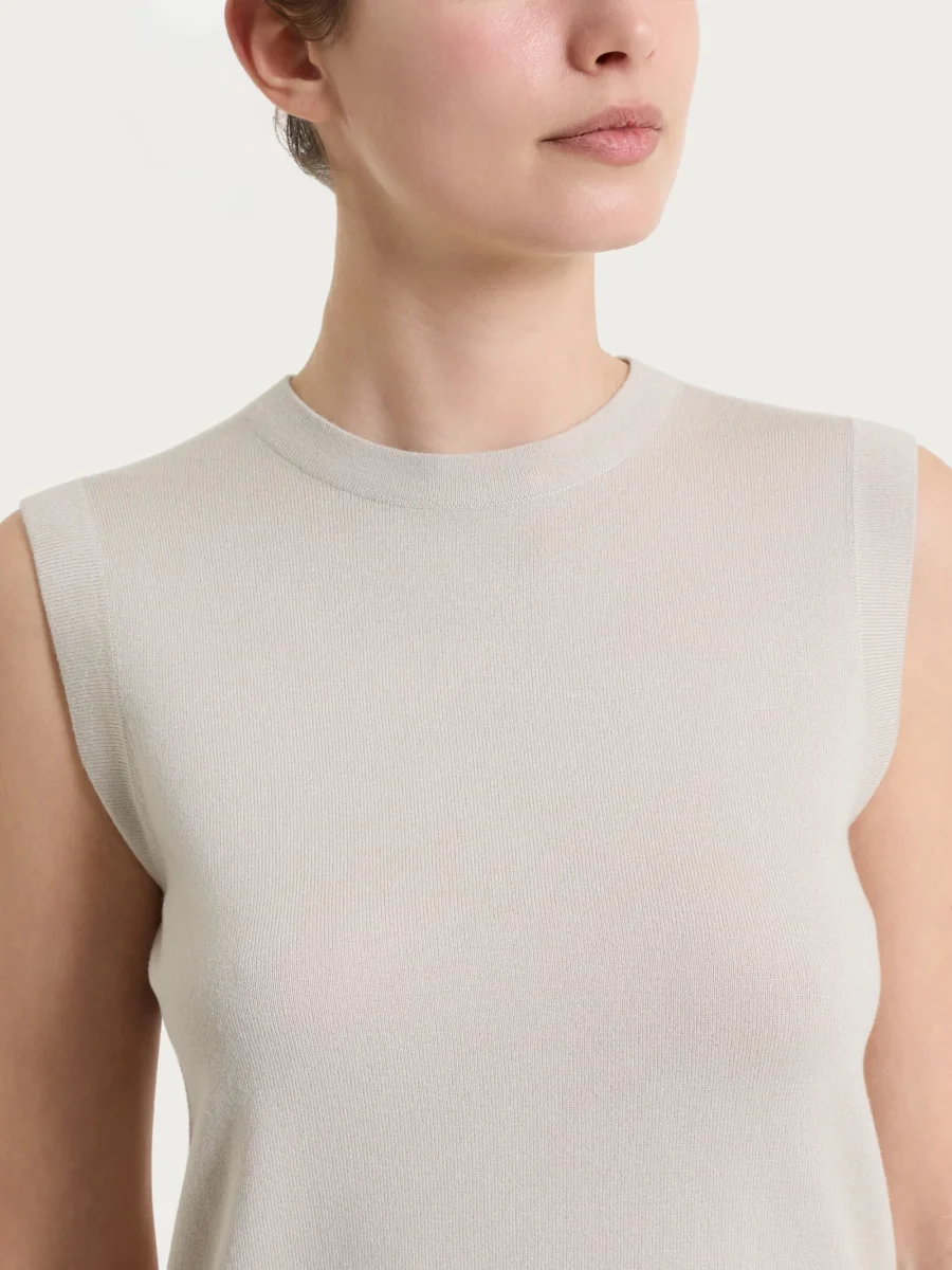 Smanicato corto in Summertime - Champignon - immagine 5