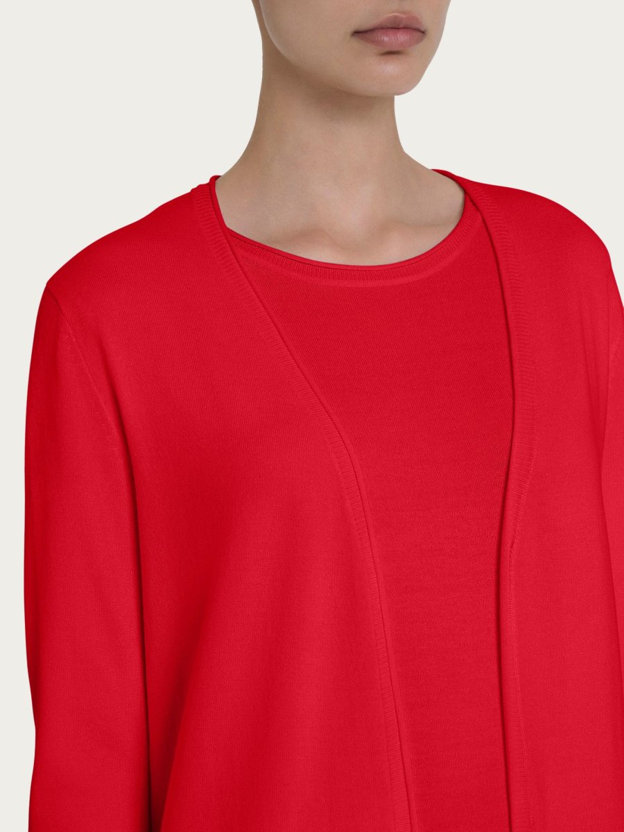 Cardigan aperto in Summertime - Salsa - immagine 4