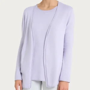 Cardigan aperto in Summertime - Thistle