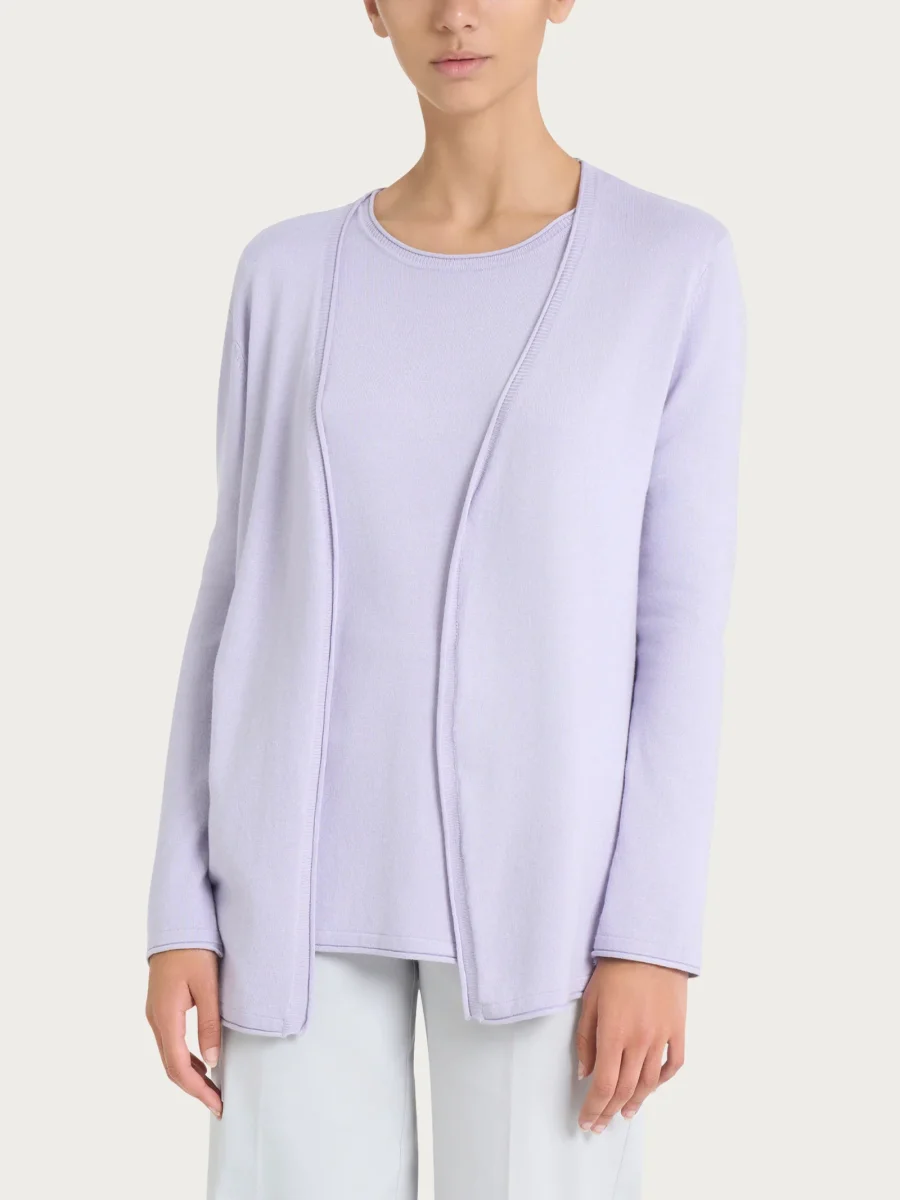 Cardigan aperto in Summertime - Thistle - immagine 2