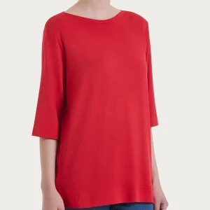 Maglietta con manica 3/4 in misto viscosa - Salsa