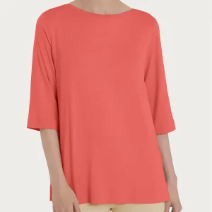 Maglietta con manica 3/4 in misto viscosa - Dubarry