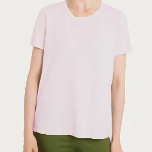 Maglietta tinta unita con manica corta in Ultralight - Pale Lilac