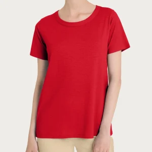 Maglietta girocollo in slub jersey di cotone - Salsa