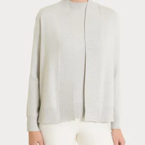 Cardigan aperto in Super Soft  - CHAMPIGNON MEL.