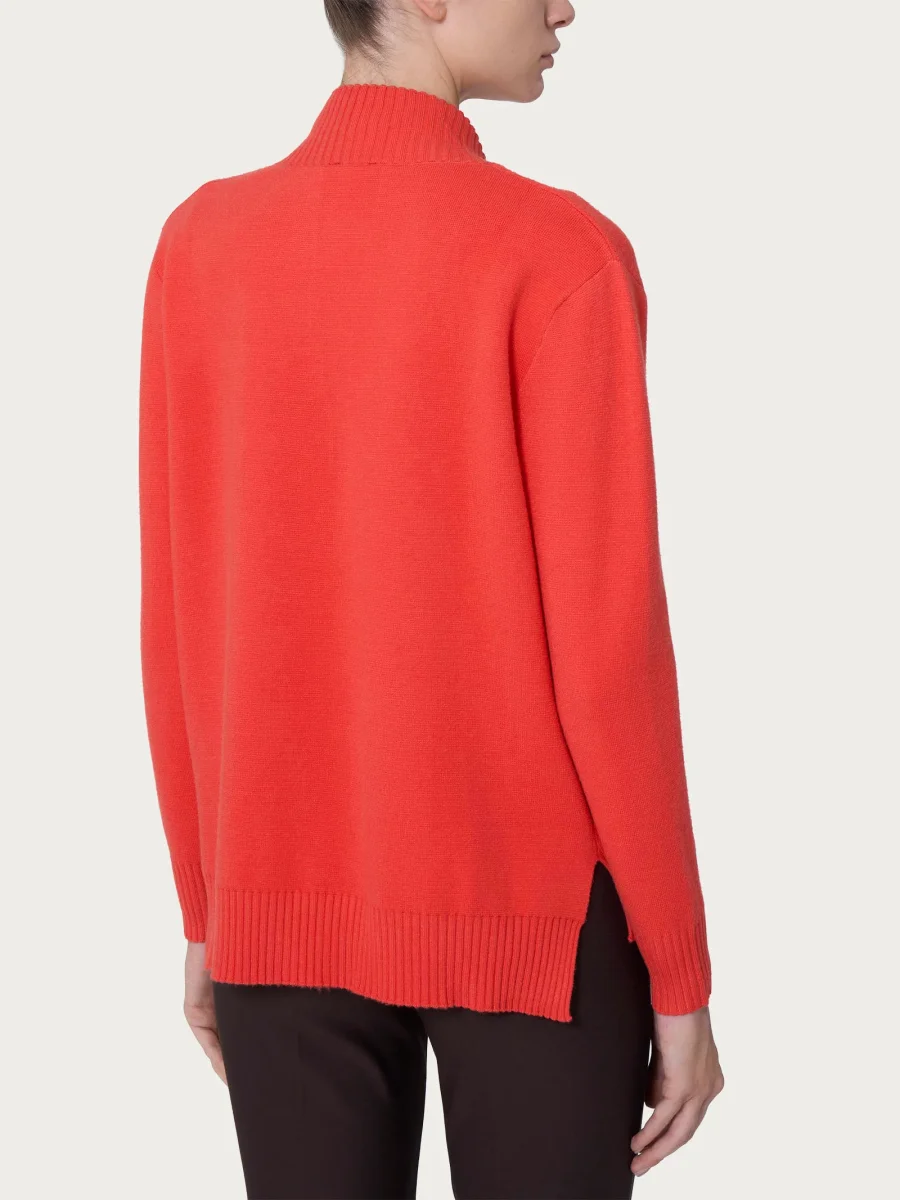 Cardigan aperto in Super Soft - Cayenne - immagine 3