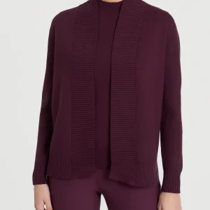 Cardigan aperto in Super Soft  - Fig