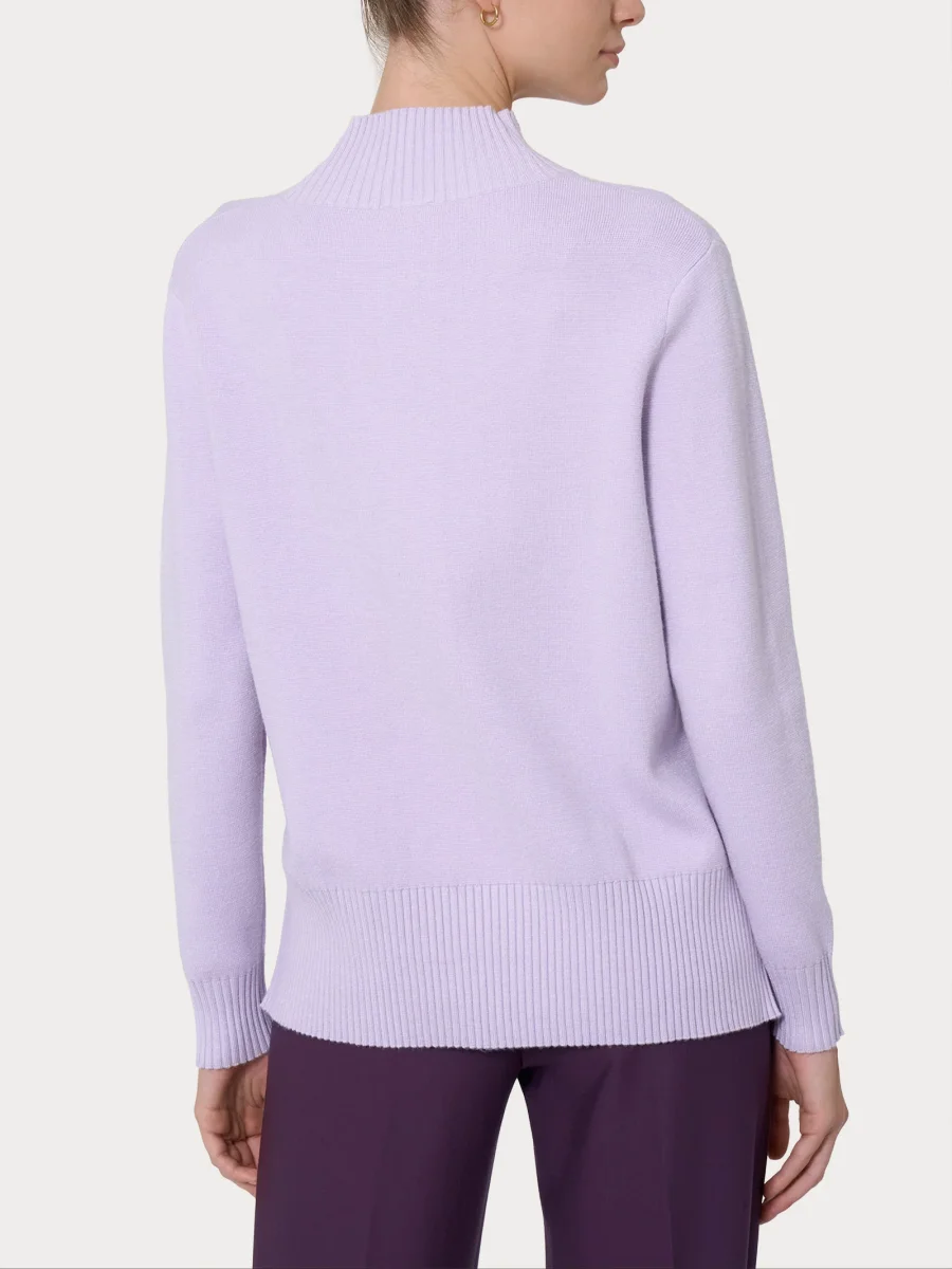 Cardigan aperto con bottoni in super soft - Orchid Petal - immagine 3