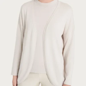 Cardigan aperto Four Seasons - Champignon