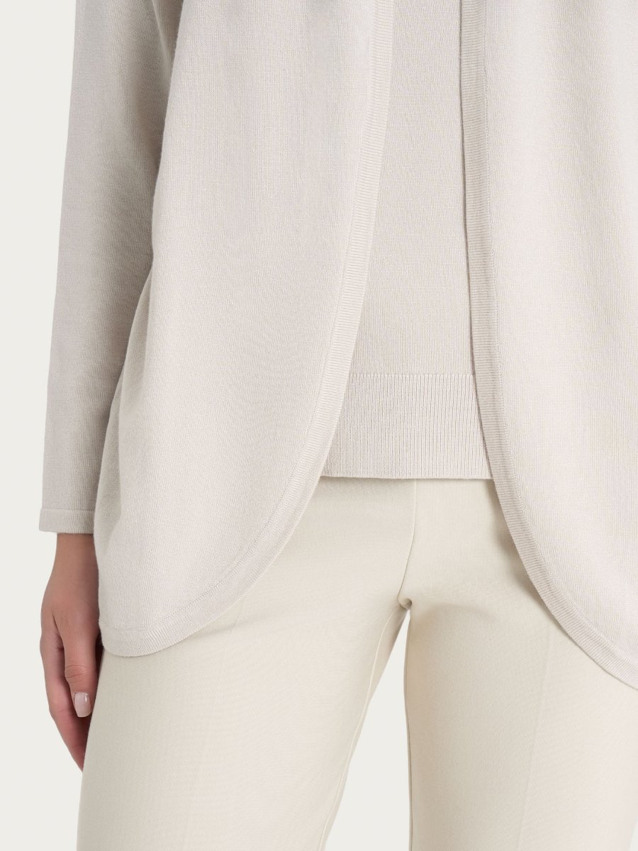 Cardigan aperto Four Seasons - Champignon - immagine 4