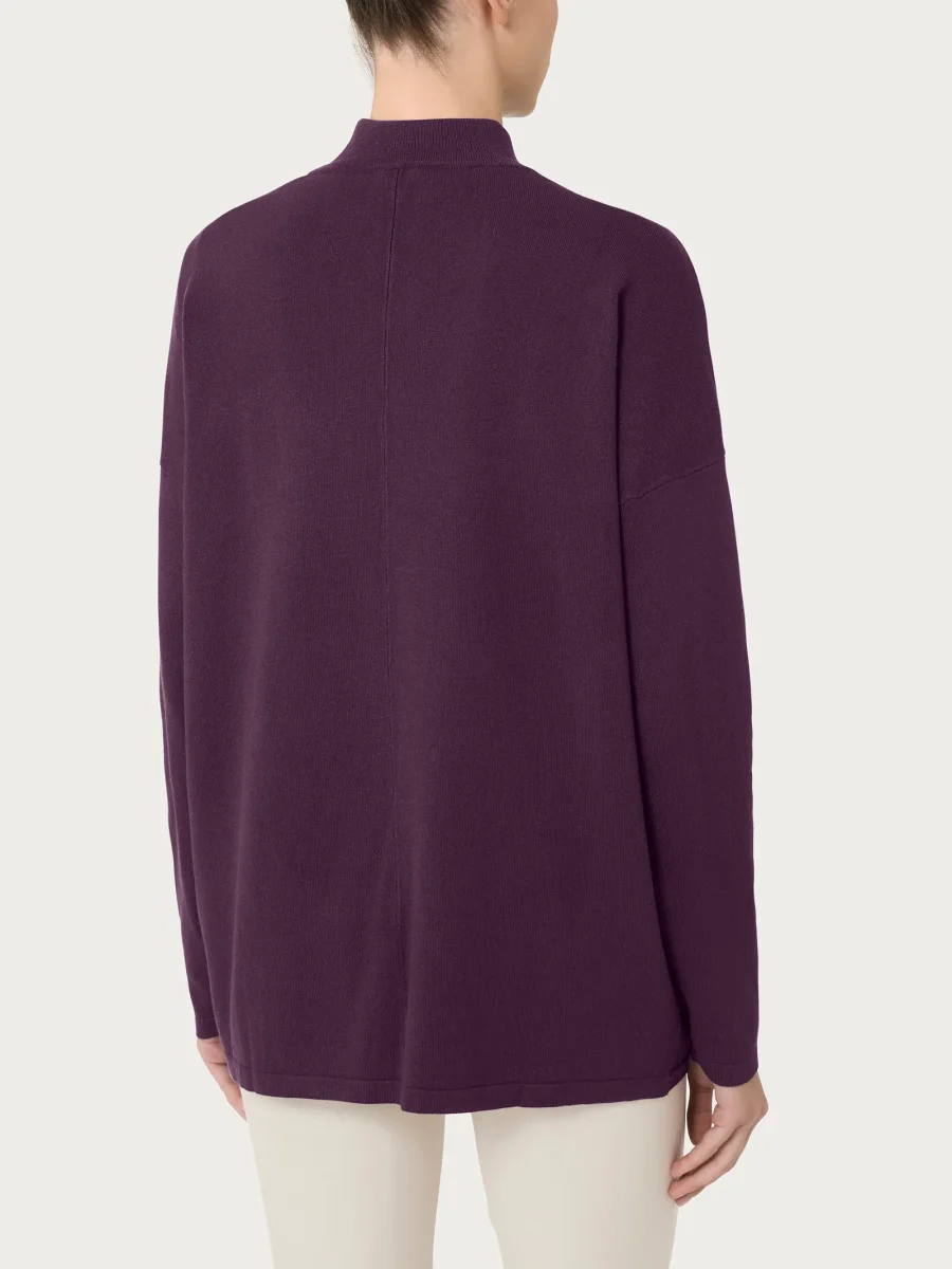 Cardigan aperto Four Seasons - Plum Perfect - immagine 3