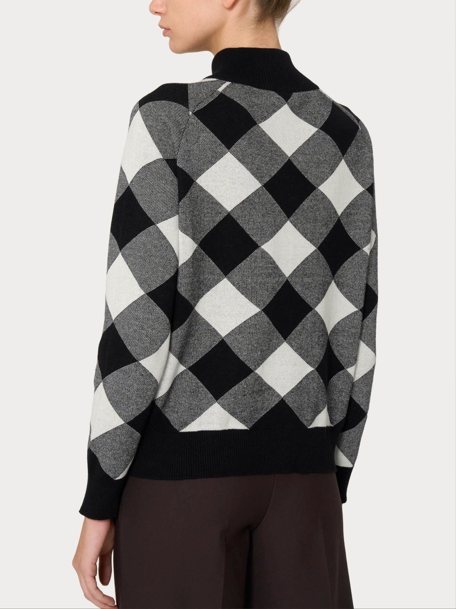 Bomberino in filato Winter Cotton - Fant.Nero - immagine 3