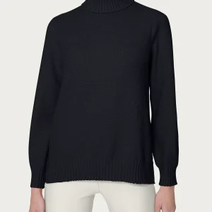 Dolcevita Punto Riso in Super Soft - Nero