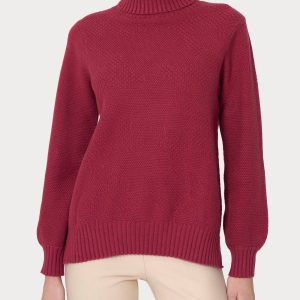 Dolcevita Punto Riso in Super Soft - Tibetan Red